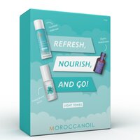 Sampon uscat nuanta deschisa, 65 ml + Ulei tratament Violet, 25 ml + Parfum par si corp, 30 ml, Moroccanoil