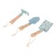 Set de unelte pentru gradinarit Forest Friends, Albastru, 3 ani+, Little Dutch 693377