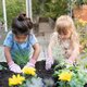 Manusi pentru gradinarit Fairy Garden, Roz, 3 ani+, Little Dutch 693435