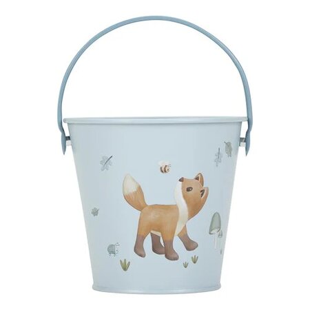 Galeata pentru gradinarit Forest Friends, 3 ani+, Albastru, Little Dutch