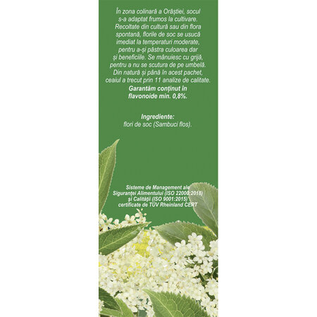 Ceai de soc, 50g, Fares 718357