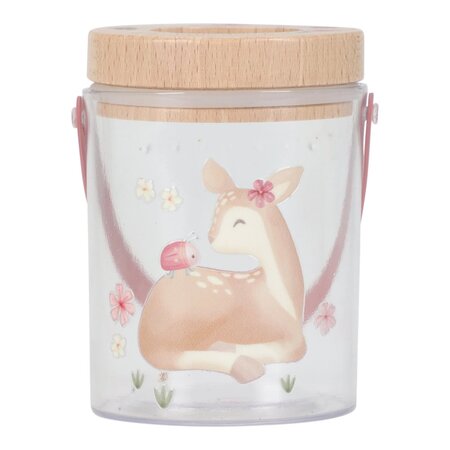 Borcan pentru insecte Fairy Garden, 3 ani+, Roz, Little Dutch