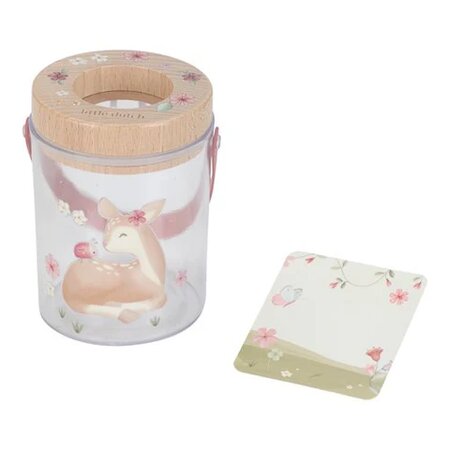 Borcan pentru insecte Fairy Garden, Roz, 3 ani+, Little Dutch 693532