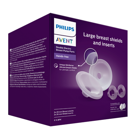 Protectii si insertii mari pentru sani, SCF552/11, Philips Avent 693546