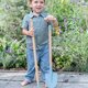 Grebla pentru gradinarit Forest Friends, Albastru, 4 ani+, Little Dutch 693552