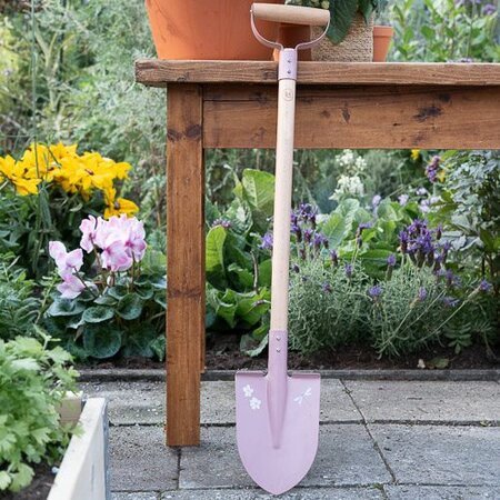 Lopata pentru gradinarit Fairy Garden, Roz, 3 ani+, Little Dutch 693567