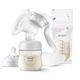 Pompa manuala cu accesorii, SCF430/20, Philips Avent 693584