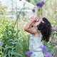 Binoclu din lemn Fairy Garden, Roz, 3 ani+, Little Dutch 693613