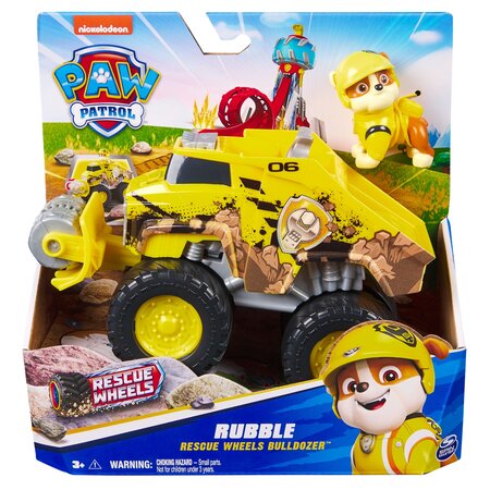 Figurina Rubble Patrula Catelusilor, 3 ani+, Nickelodeon