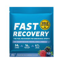 Pudra pentru recuperare Fast Recovery, Fructe de padure, 80 g, Gold Nutrition