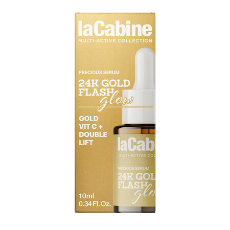 Serum pentru fata 24k Gold Flash Effect, 10 ml, La Cabine 693750