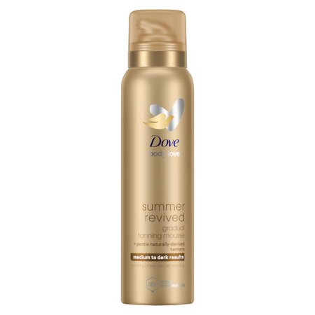 Spuma autobronzanta cu efect progresiv, mediu spre intens, 150 ml, Dove
