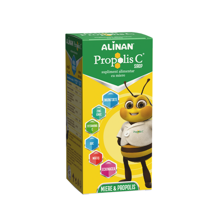 Sirop Alinan Propolis C, 100 ml, Fiterman Pharma