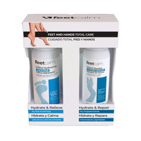 Kit pentru maini si picioare antiperspirant cu 15% Uree, 75+75 ml, Feet Calm