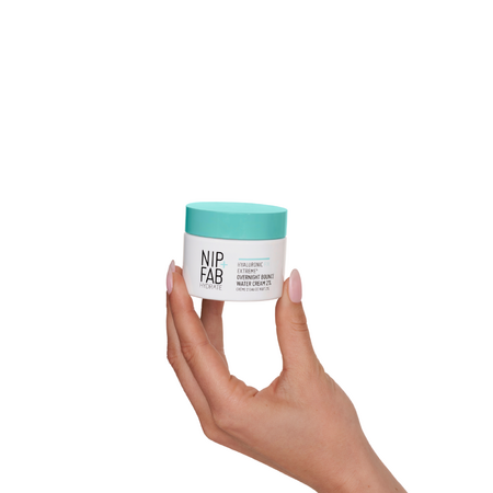 Crema pentru fata de noapte 2% Hyaluronic Fix Extreme4, 50 ml, Nip+Fab 693825