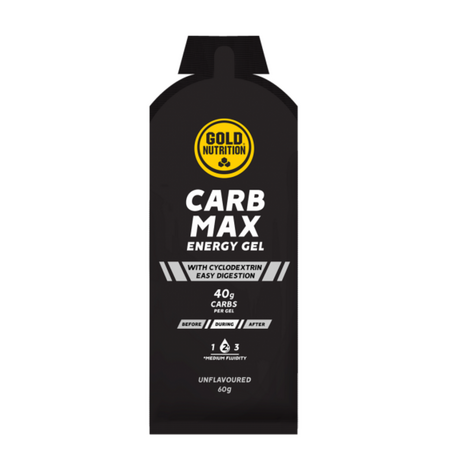 Gel energizant fara aroma Carb Max, 60 g, Gold Nutrition