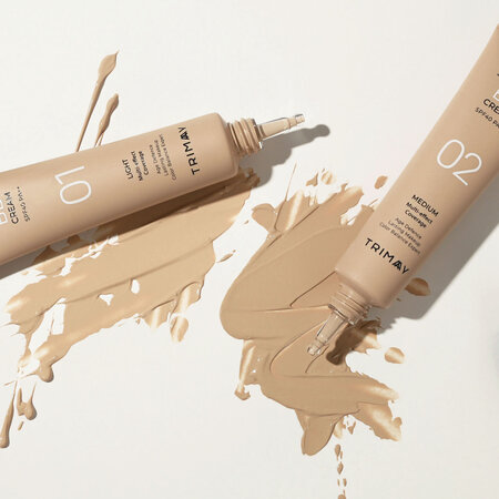 Crema coloranta BB Cream SPF40 PA++ Full Cover 3-in-1 Max, Light, 30 ml, Trimay 693965