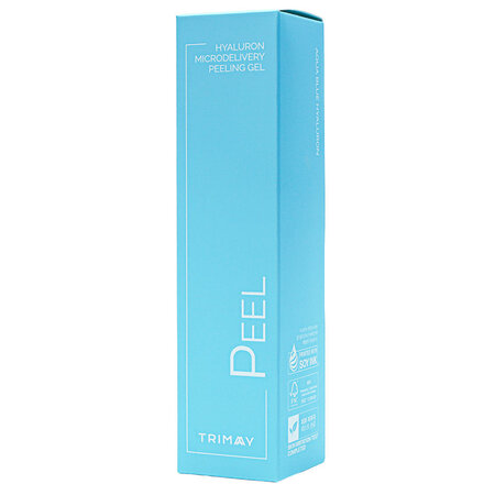 Gel exfoliant pentru fata Microdelivery Hyaluron, 120 ml, Trimay 694018