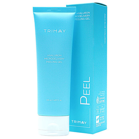 Gel exfoliant pentru fata Hyaluron Microdelivery, 120 ml, Trimay