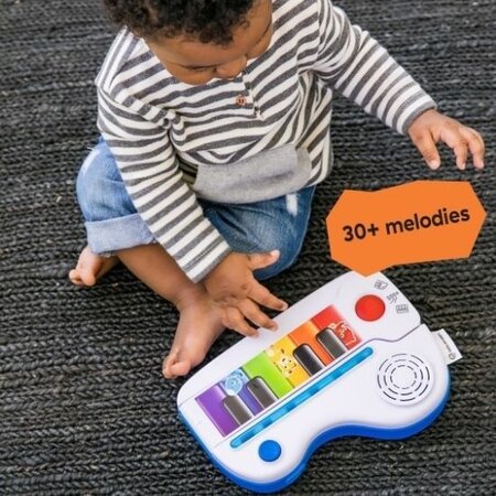 Jucarie muzicala 2 in 1 chitara si pian Flip & Riff Keytar, Baby Einstein 458930
