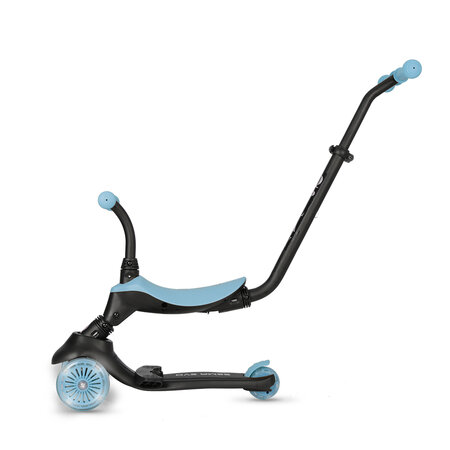 Trotineta multifunctionala 5in1 Sema EVO, Albastru, 1-6 ani, Qplay 694336
