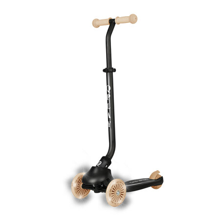 Trotineta multifunctionala 5 in 1 pentru copii Sema EVO, Bej, 1-6 ani, QPlay 694357