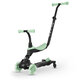 Trotineta multifunctionala 5 in 1 pentru copii Sema EVO, Verde, 1-6 ani, QPlay 694401