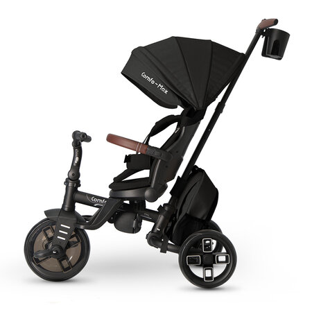 Tricicleta ultrapliabila 7 in 1 Comfo Max, Negru, 10 luni-6 ani, Qplay 694456