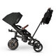 Tricicleta ultrapliabila 7 in 1 Comfo Max, Negru, 10 luni-6 ani, Qplay 694454