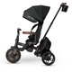 Tricicleta ultrapliabila 7 in 1 Comfo Max, Negru, 10 luni-6 ani, Qplay 694455