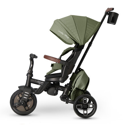 Tricicleta ultrapliabila 7 in 1 Comfo Max, Verde, 10 luni-6 ani, Qplay 694492