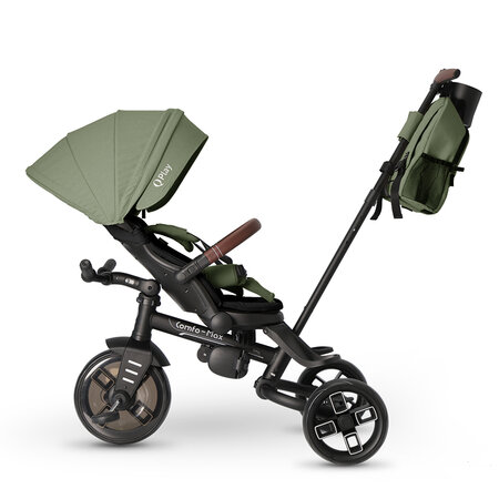 Tricicleta ultrapliabila 7 in 1 Comfo Max, Verde, 10 luni-6 ani, Qplay 694490