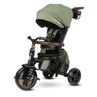 Tricicleta ultrapliabila 7 in 1 Comfo Max, Verde, 10 luni-6 ani, Qplay