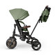 Tricicleta ultrapliabila 7 in 1 Comfo Max, Verde, 10 luni-6 ani, Qplay 694489
