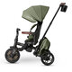 Tricicleta ultrapliabila 7 in 1 Comfo Max, Verde, 10 luni-6 ani, Qplay 694491
