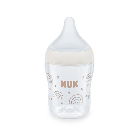 Biberon Perfect Match, S, + 0 luni, Curcubeu, 150 ml, Nuk