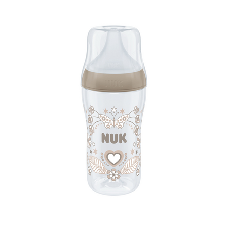 Biberon Perfect Match, + 3 luni, Inima, 260 ml, Nuk