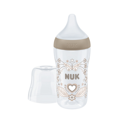 Biberon Perfect Match, M, Inima, + 3 luni, 260 ml, Nuk 694702