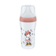 Biberon Perfect Match, Rosu, Minnie, + 3 luni, 260 ml, Nuk 694721
