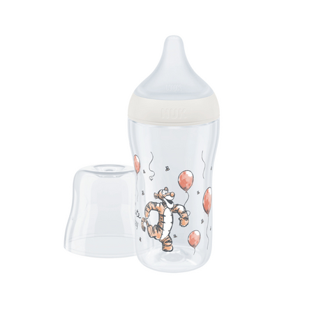 Biberon Perfect Match, M, Tiger, + 3 luni, 260 ml, Nuk 694724