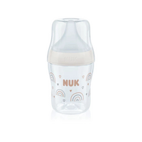 Biberon din sticla Perfect Match, S, Curcubeu, + 0 luni, 120 ml, Nuk