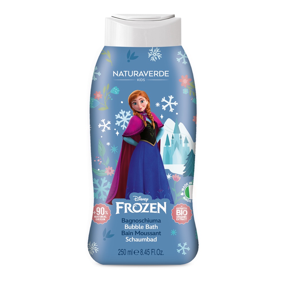 Spumant de baie pentru copii Frozen, +3 ani, 250 ml, Naturaverde