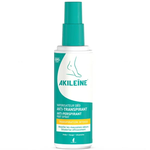 Vaporizator deodorant antiperspirant Akileine, 50 ml, Asepta