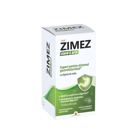 Zimez Reflux, 14 plicuri x 15 ml, Sun Wave Pharma