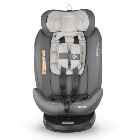 Scaun auto iSize Nova, 40-150 cm, Moonlit Grey, Coccolle 694962