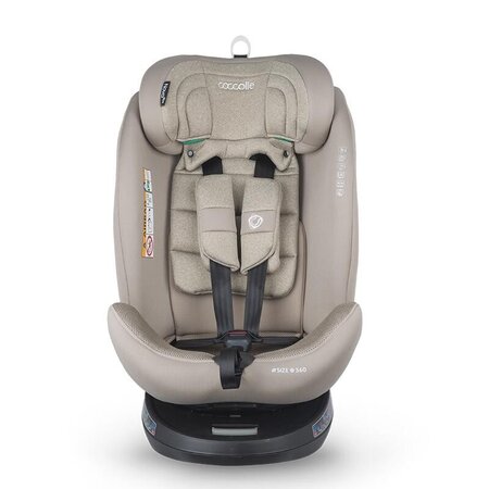 Scaun auto iSize Nova, 40-150 cm, Sand Beige, Coccolle 694973