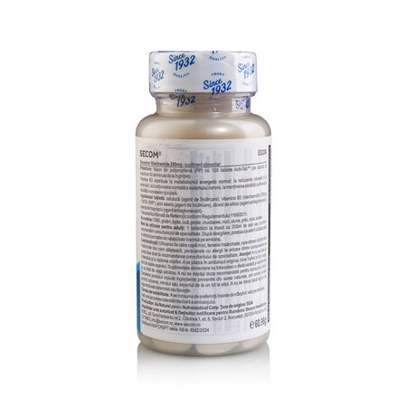 Niacinamide, 250 mg, 100 tablete, Kal 776557
