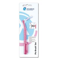Periute interdentare Pic Kit, Roz, Miradent