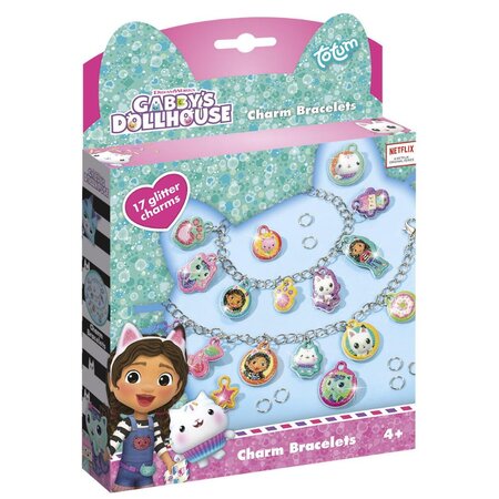 Set bratari cu pandantive Gabby's Dollhouse, Totum