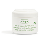 Crema nutritiva light cu ulei de masline si unt de shea pentru piele uscata, 100 ml, Ziaja